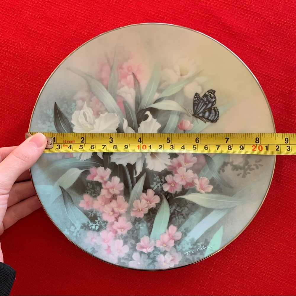 Vintage Limited Edition Bradex “Sapphire Wings” Decorative Plate 1991 - Picture 4 of 4